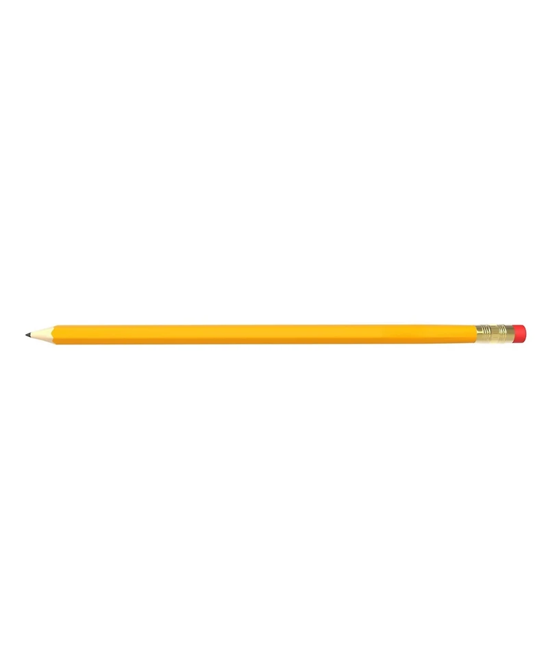 Gnuadz Pre-sharpened 2 Hb Wood Pencils with Erasers 650 Pack