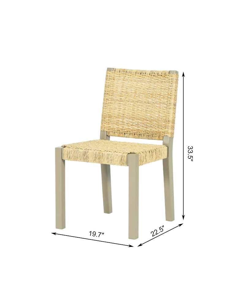 Streamdale Furniture Farmhouse Extendable Dining Set