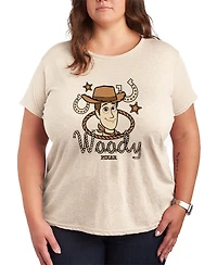 Hybrid Apparel Plus Toy Story 5 Cowboy Woody Short-Sleeve Graphic T-Shirt