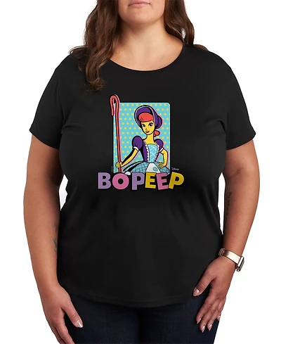 Hybrid Apparel Plus Toy Story Bo Peep Short-Sleeve Graphic T-Shirt