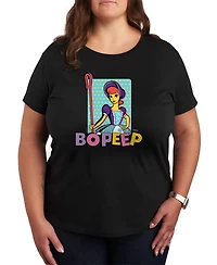 Hybrid Apparel Plus Toy Story Bo Peep Short-Sleeve Graphic T-Shirt