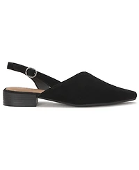 Lucky Brand Women's Bilham Asymmetrical Slingback Flats