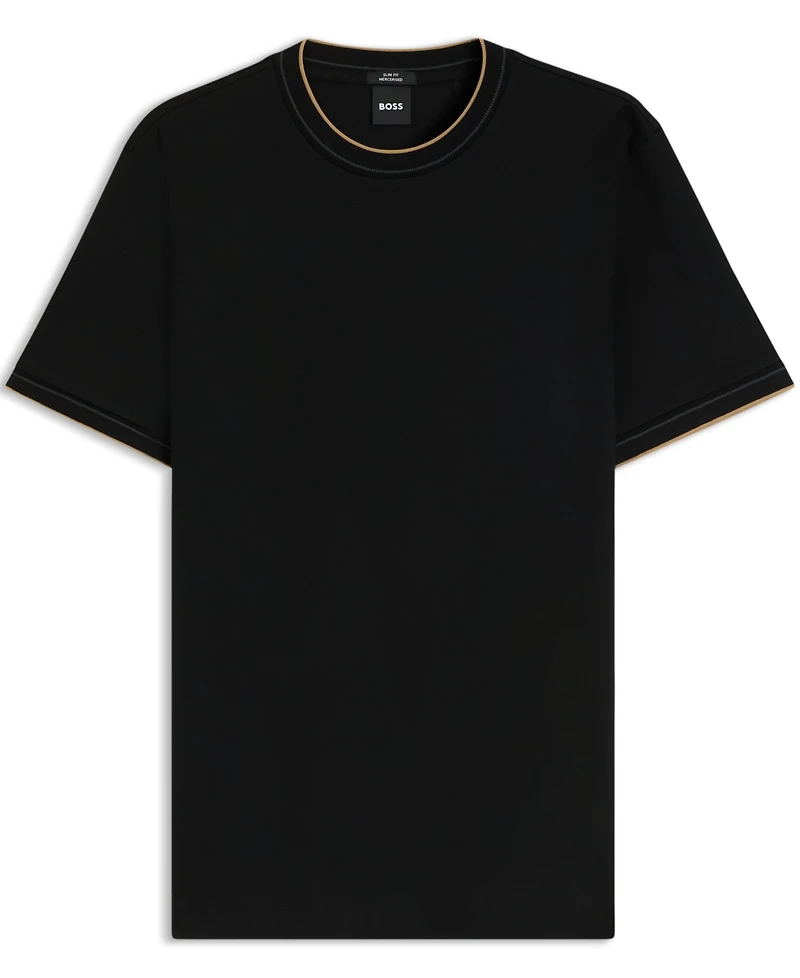 Boss by Hugo Men's Slim-Fit Cotton Crew Neck T-Shirt