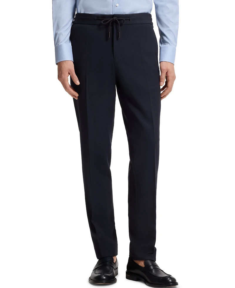 Boss by Hugo Boss Men's Virgin Wool-Silk Slim-Fit Pants
