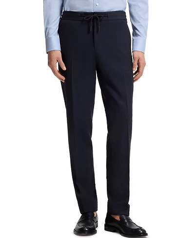 Boss by Hugo Boss Men's Virgin Wool-Silk Slim-Fit Pants