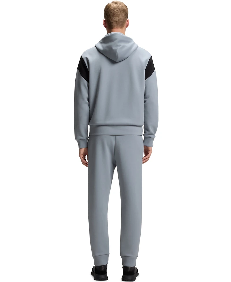 Boss by Hugo Men's Regular-Fit Zip-Up Spacer Pique Sweatshirt