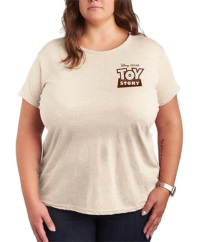 Hybrid Apparel Plus Toy Story 4 Sheriff Woody Show Short-Sleeve Graphic T-Shirt