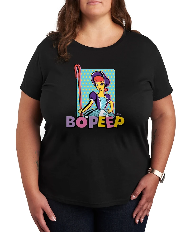 Hybrid Apparel Plus Toy Story Bo Peep Short-Sleeve Graphic T-Shirt