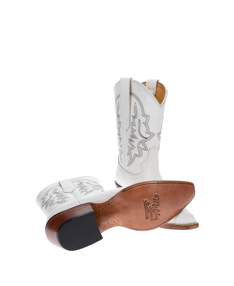 Malibu Beach Women's Premium Western Leather Boots Michelle
