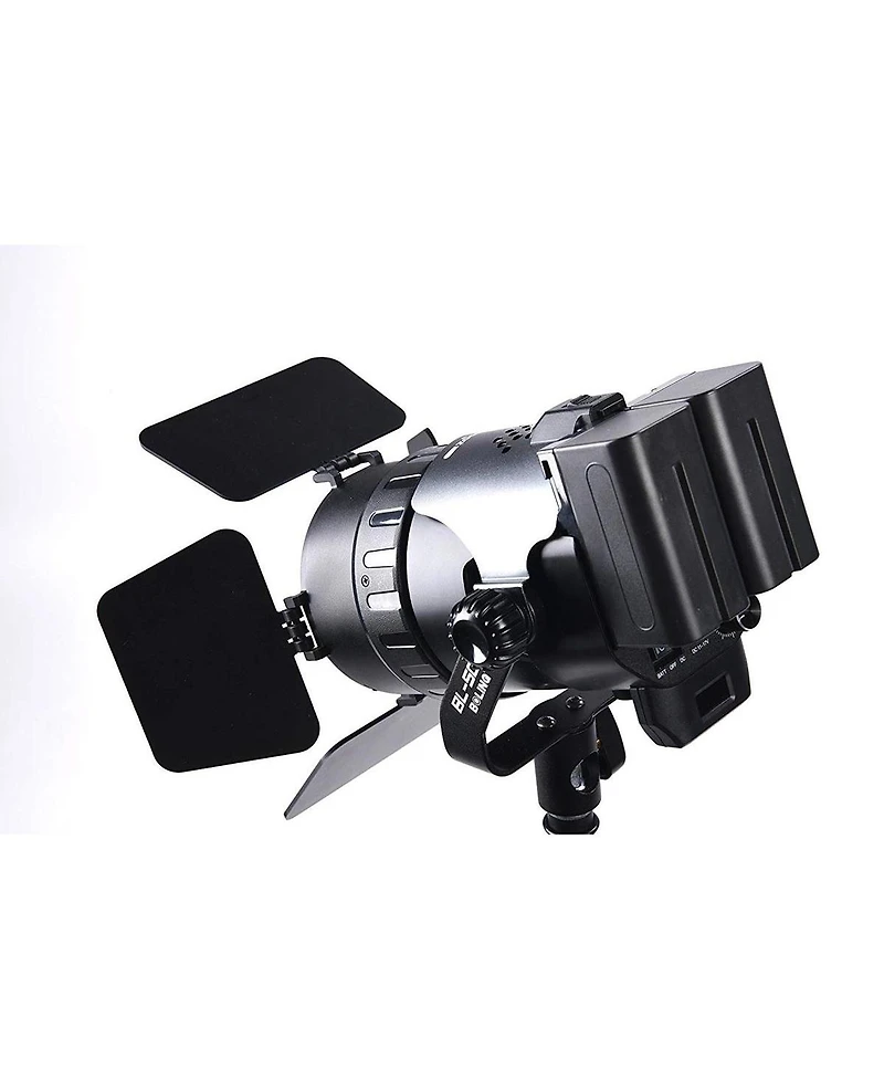 Boling Bl-50C 50W Fresnel Led Lighting Kit with Light Stand, Professional Led Video Film Lighting Kit (2x Zoom Light and 1x Fixed Light)