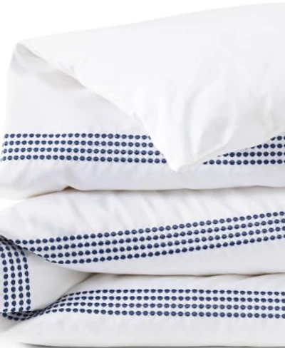 Lands End 400 Thread Count Premium Supima Cotton No Iron Sateen Embroidered Duvet Bed Cover