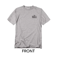 Mustang Men's Ford Mach 1 Logos Front Back T-Shirt