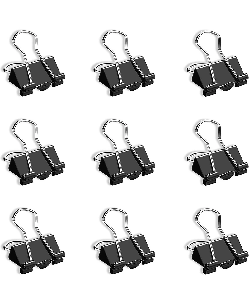 Danrong 130 Pcs Small Binder Clips Paper Clamps for Home School Office Supplies