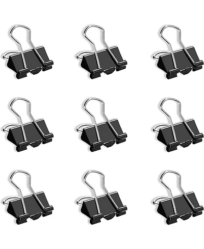 Danrong 130 Pcs Small Binder Clips Paper Clamps for Home School Office Supplies