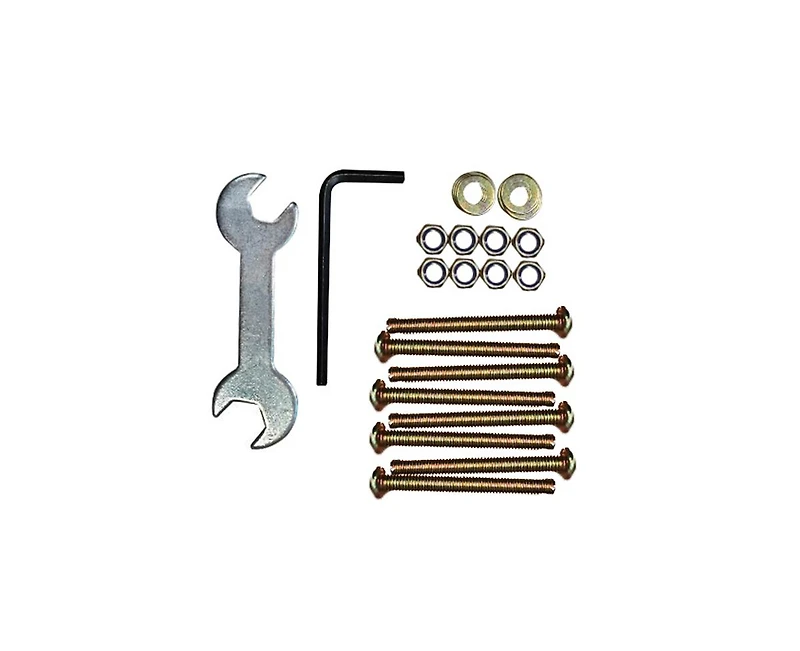 Kings Brand Furniture Bed Frame Hardware Set for Headboard and Footboard Includes Accessories