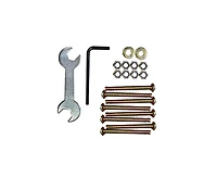 Kings Brand Furniture Bed Frame Hardware Set for Headboard and Footboard Includes Accessories