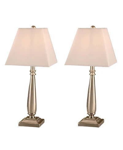Kings Brand Furniture Set of Two Table Lamp