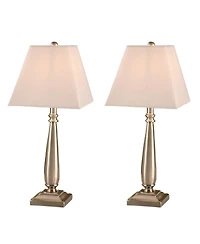 Kings Brand Furniture Set of Two Table Lamp