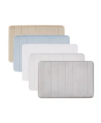 Truly Soft Solid Memory Foam Bath Rugs