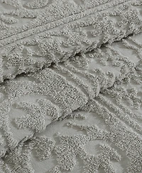 Beatrice Home Fashions Emblem Chenille 3-Pc. Comforter Set