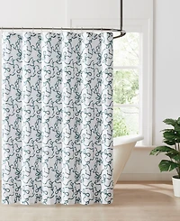 Truly Soft Printed Bow Shower Curtain, 72" x