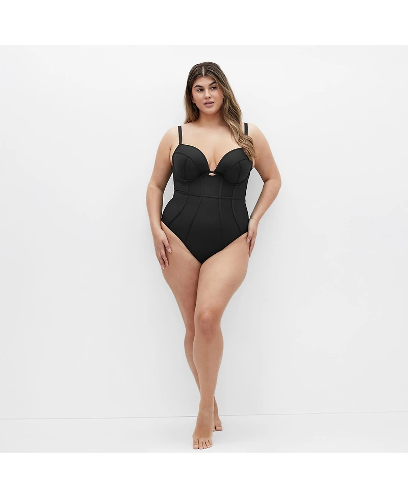 City Chic Plus Grenada Underwire 1 Piece