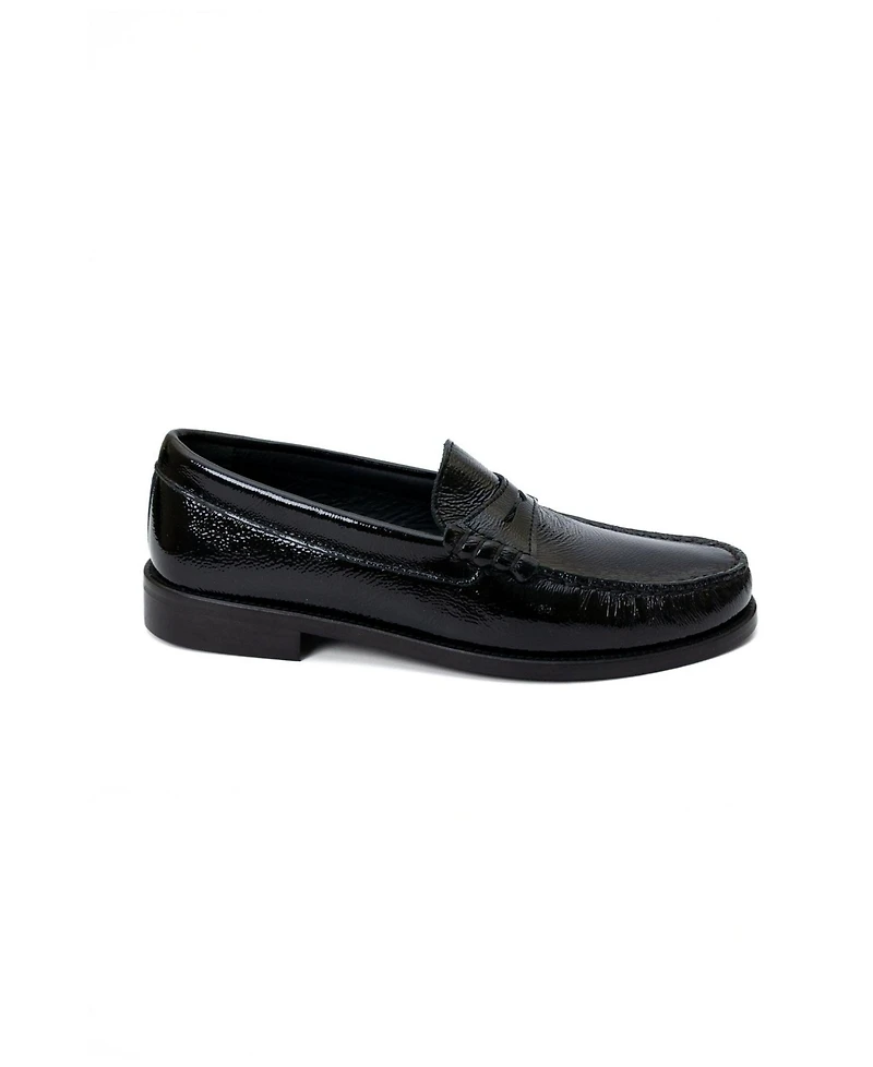 Menina Step Women's Mila Leather Penny Loafer