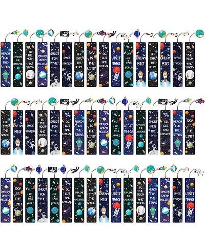Gnuadz Space Bookmarks Metal Charms Party Favors Gifts