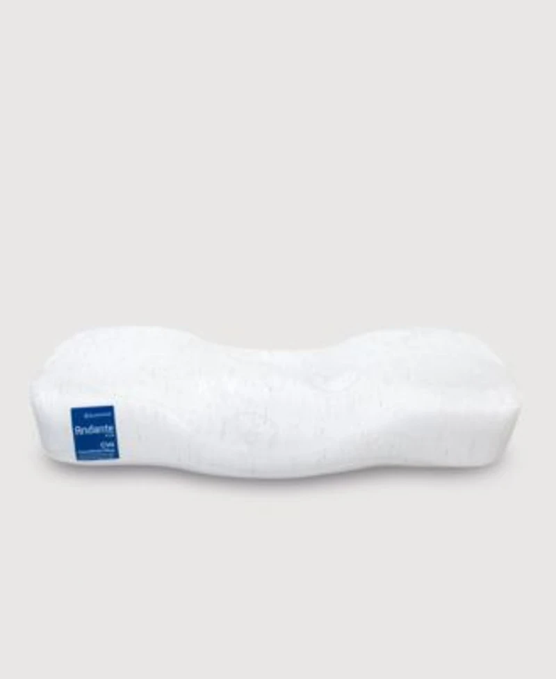 Kanuda Andante Extended Neck Support Firm Memory Foam Cervical Pillow