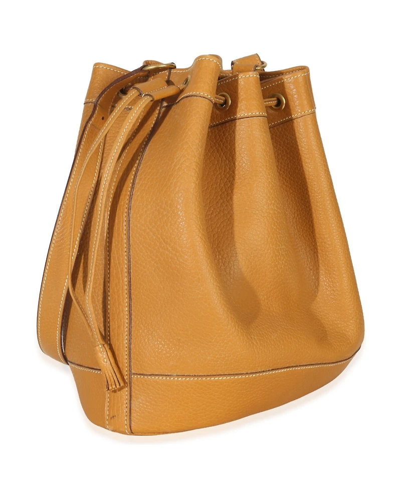 Pre-Owned HERMES Sable Togo Market Bucket Tote
