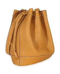Pre-Owned HERMES Sable Togo Market Bucket Tote