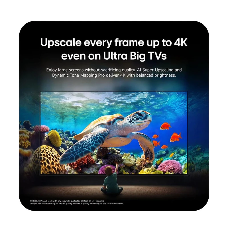 Lg 100" Qned 4K Smart Tv Mini Led Quantum Dot webOS Hdr Gaming - 100QNED84B