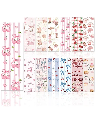 Gnuadz Sweet Bookmark Bows and Cherries A Cute, Vintage-Style Gift