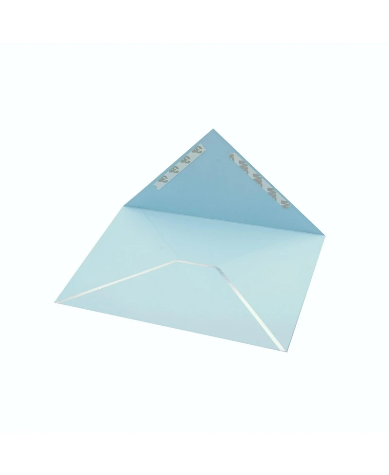 Gnuadz A2 Envelopes V Flap Foil Border Mailing Wedding Invitations