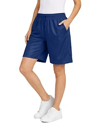 Jump Start Women's Loose Fit Moisture-Wicking Performance Dazzle Shorts