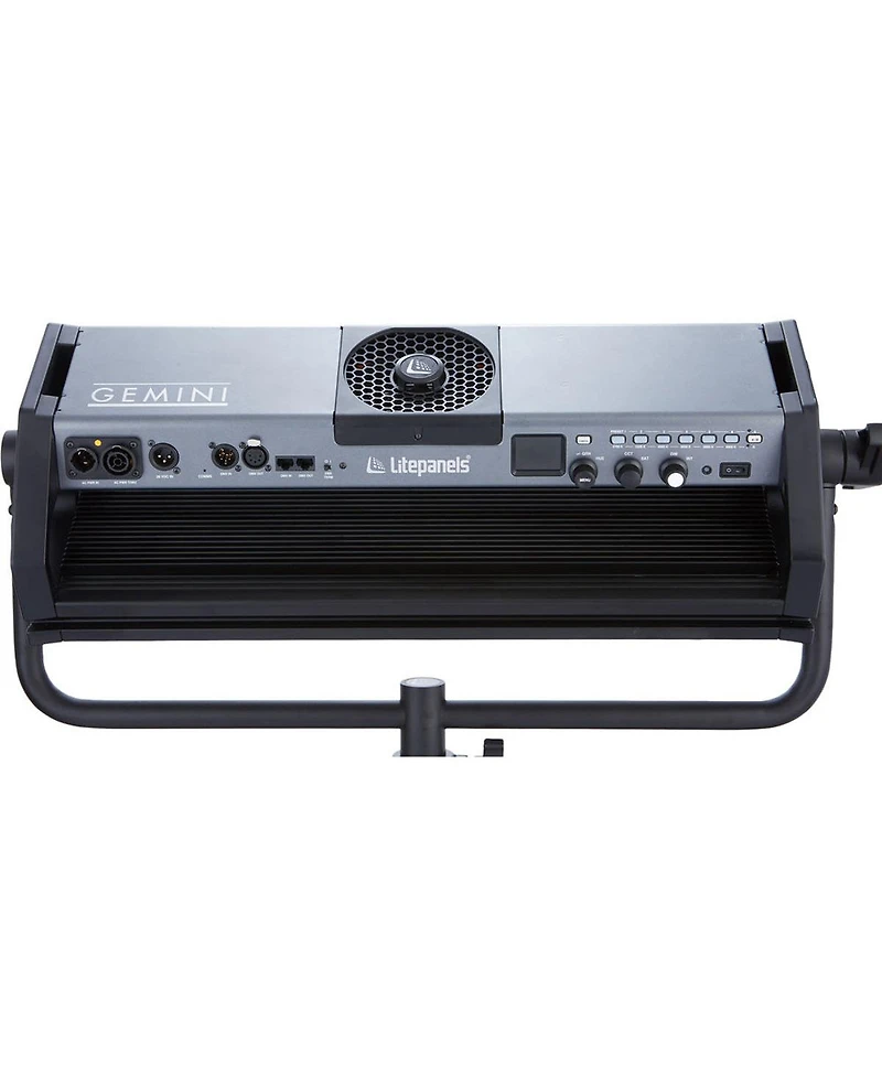 Litepanels Gemini 2x1 Soft Rgbww Led Panel with Integrated Power Supply, Standard Yoke and Us Power Cable