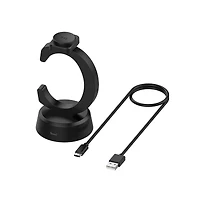 Artudatech Vertical C-Shaped Charging Stand for Apple Watch - Magnetic Charging Dock with Overcharge Protection