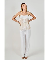 endless rose Women's Sequin Cami Top