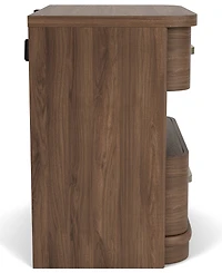 Amelie 29" Wood 2-Drawer Nightstand