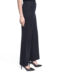 Karl Lagerfeld Paris Women's Mid-Rise Woven Pants