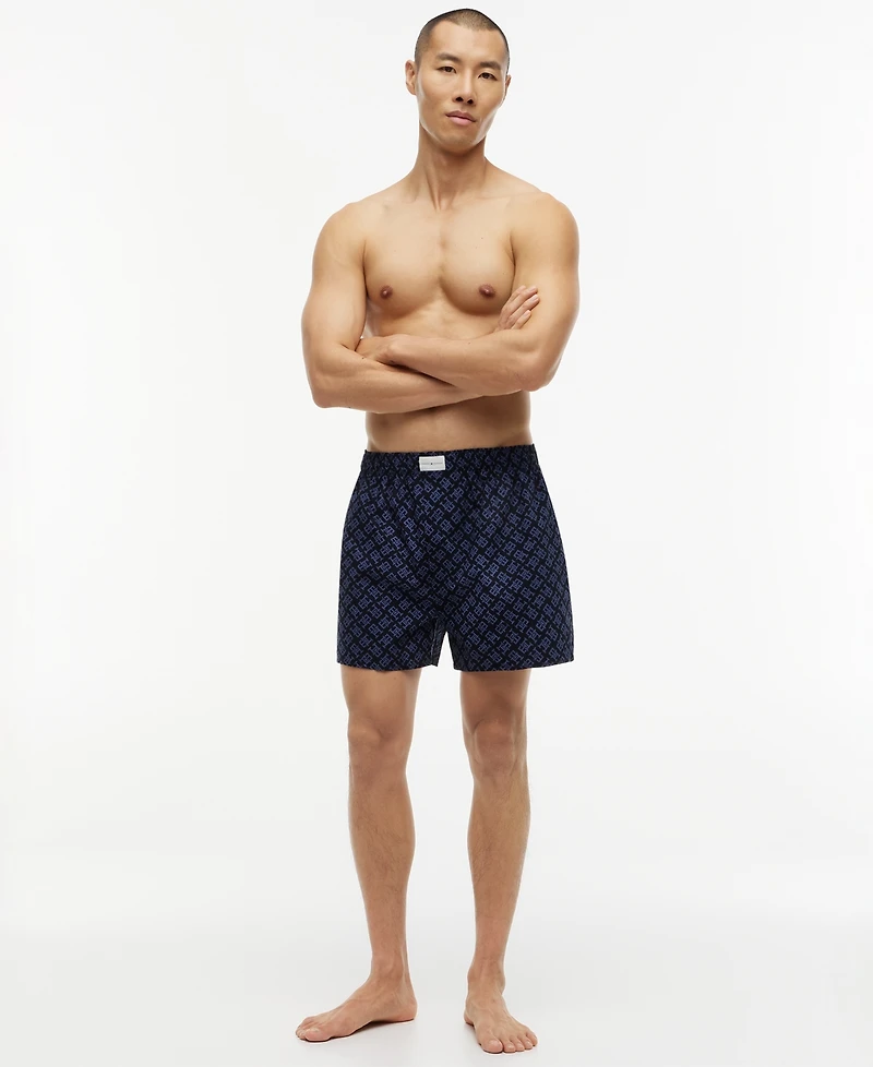 Tommy Hilfiger Men's Cotton Classics Boxers, 3-Pack