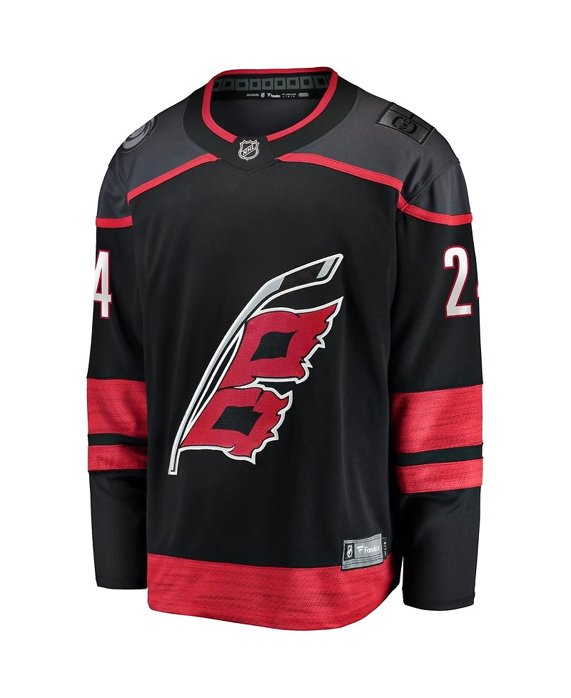 Fanatics Men's Seth Jarvis Black Carolina Hurricanes Home Breakaway Jersey