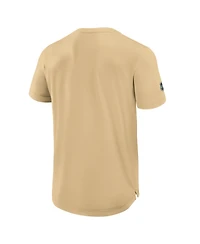 Fanatics Men's Gold Vegas Golden Knights Authentic Pro Rink Tech T-Shirt
