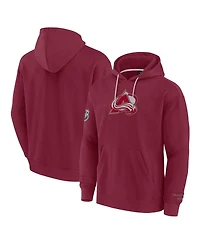 Fanatics Men's Burgundy Colorado Avalanche Elements Pace Pullover Hoodie