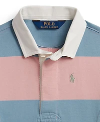 Polo Ralph Lauren Girls' 2T-6X Short-Sleeve Rugby Dress
