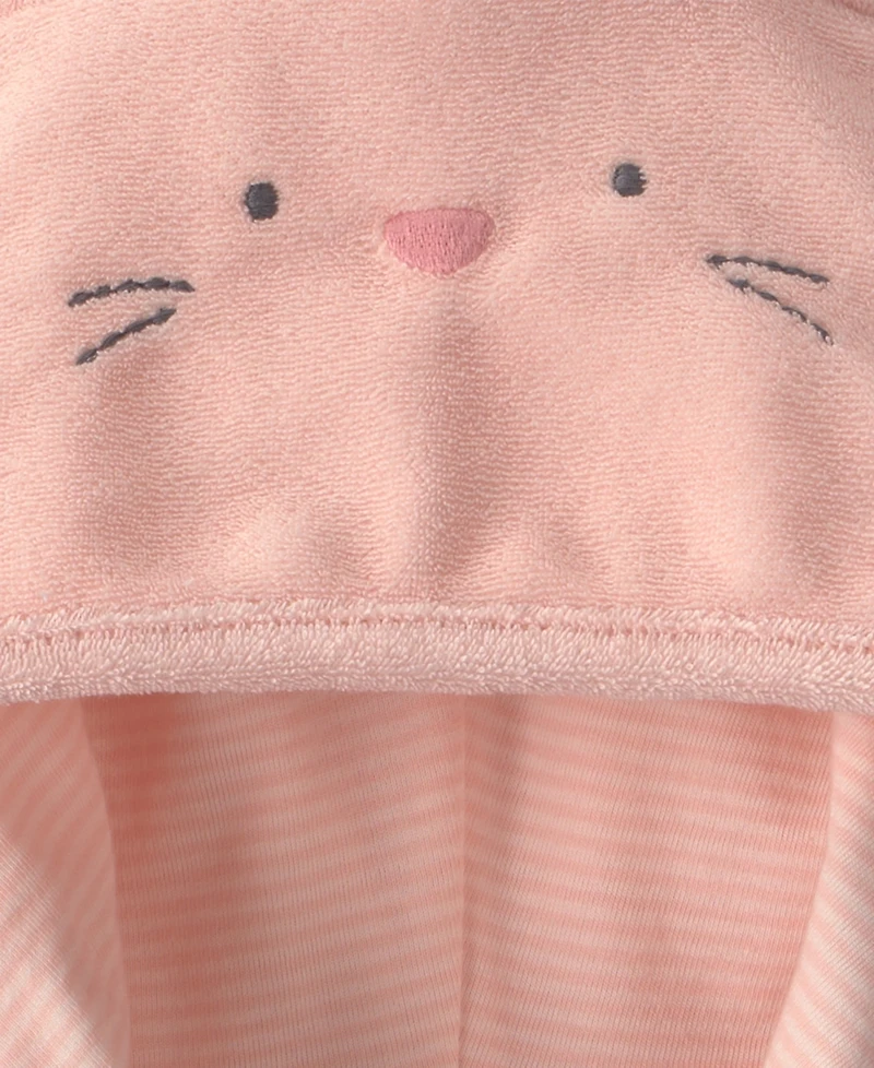 Carter's Baby Girls' Bunny Terry Bath Robes
