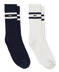 Lacoste Men's Crew Socks, 2-Pack