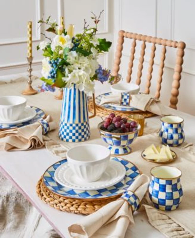 Mackenzie Childs Royal Check Collection