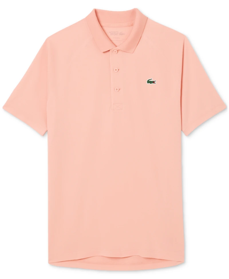 Men's Lacoste Sport Breathable Run-Resistant Interlock Polo Shirt