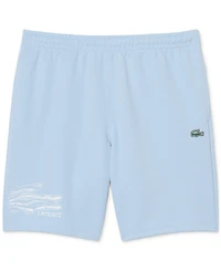 Lacoste Men's Logo Printed Elastic Waistband Shorts